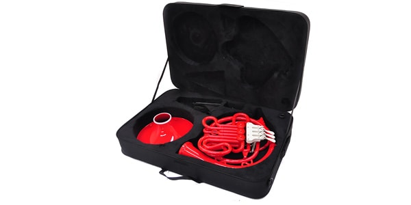 PLAYTECH / PTHR-100RD Plastic French horn - Red画像3