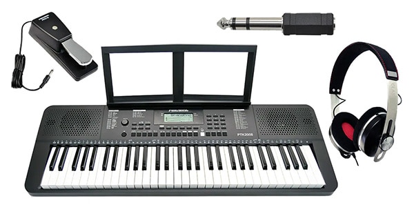 PLAYTECH / PTK200II　ペダルヘッドホンセット