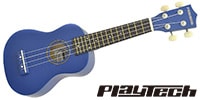 PLAYTECH / PUK100C Blue　ソプラノウクレレ【ギグバッグ付き】