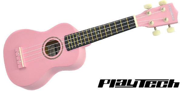 PLAYTECH/PUK100 Pink　定番ソプラノウクレレ　アウトレット品