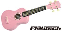 PLAYTECH / PUK100C Pink　ソプラノウクレレ【ギグバッグ付き】
