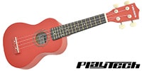 PLAYTECH PUK100 Red　定番ソプラノウクレレ