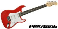 PLAYTECH ST025 RED 570mmスケール ミニギター