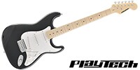 PLAYTECH ST250 Maple Black エレキギター