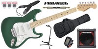 PLAYTECH ST250 ギター入門セット Maple Green