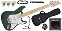 PLAYTECH ST250 ギター入門セット Maple Green