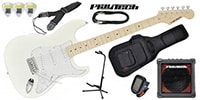 PLAYTECH ST250 ギター入門セット Maple White