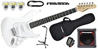 PLAYTECH ST250 ギター入門セット Rich White