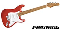 PLAYTECH / ST280 Metallic Red【カーボナイズド・メイプルネック】