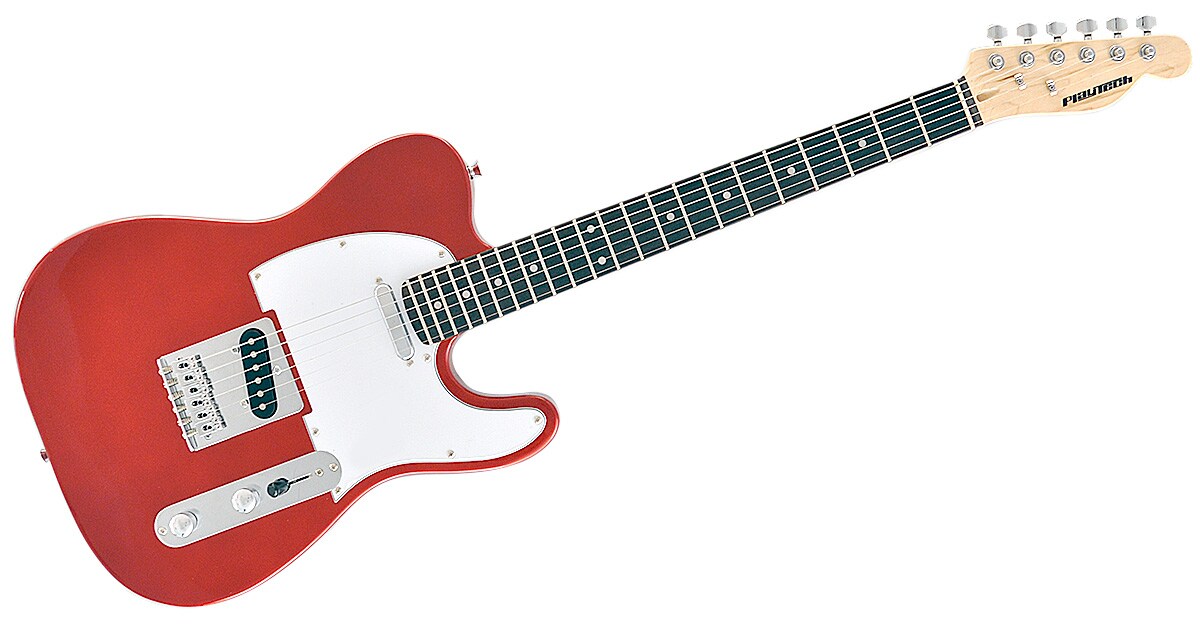 PLAYTECH/TL250 Rose Metallic Red エレキギター