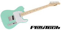 PLAYTECH TL250 Maple Sonic Blue エレキギター