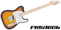 PLAYTECH TL250 Maple Sunburst エレキギター