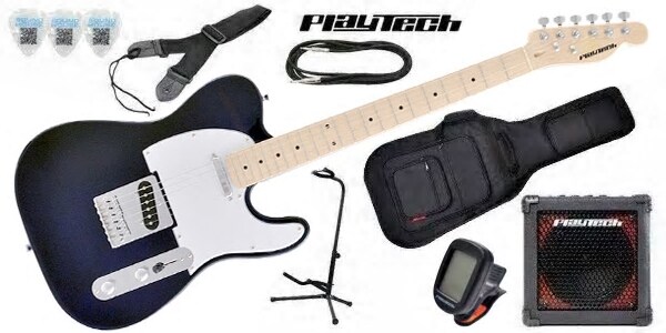 PLAYTECH/TL250ギター入門セット Dark Blue