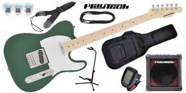 PLAYTECH/TL250ギター入門セット Green