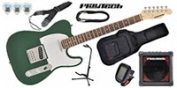 PLAYTECH TL250ギター入門セット Green