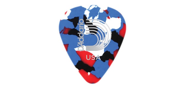 DADDARIO ( ダダリオ )  / 1CMC6-10 Classic Celluloid, Multi-Color 1.0mm 10枚セット