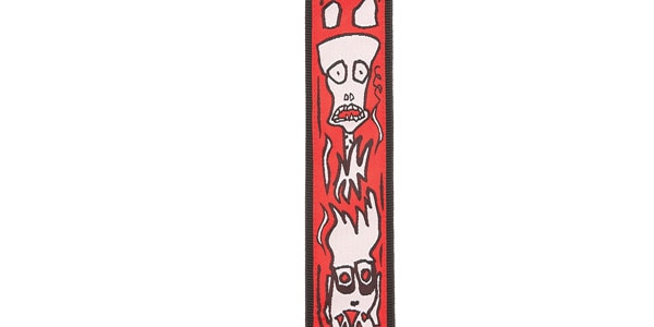 DADDARIO ( ダダリオ ) 50JS02 50 MM JS STRAP UP IN FLAMES 送料無料