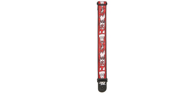DADDARIO ( ダダリオ ) 50JS02 50 MM JS STRAP UP IN FLAMES 送料無料