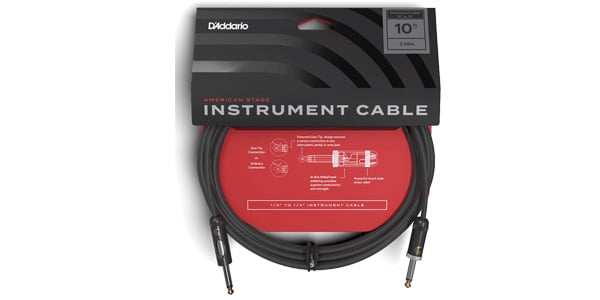DADDARIO / PW-AMSK-10 American Stage Kill Switch Instrument Cable, 10ft 画像3