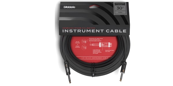DADDARIO ( ダダリオ )  / PW-AMSK-30 American Stage Kill Switch Instrument Cable, 30ft 画像3
