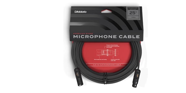 D'Addario ダダリオ マイクケーブル Custom Series Microphone Cable PW-GMMS-05 (1.5m