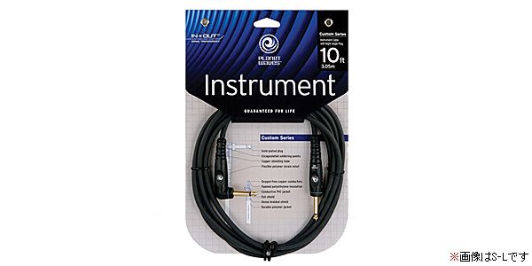 PLANET WAVES/INSTRUMENT CABLE S-S 5ft