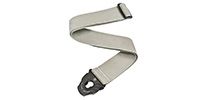 PLANET WAVES PLANET LOCK GUITAR STRAP, POLYPROPYLENE, SILVER