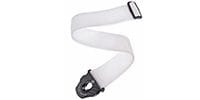 PLANET WAVES PLANET LOCK GUITAR STRAP, POLYPROPYLENE, WHITE