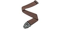 PLANET WAVES PLANET LOCK GUITAR STRAP, POLYPROPYLENE, Classic Brown