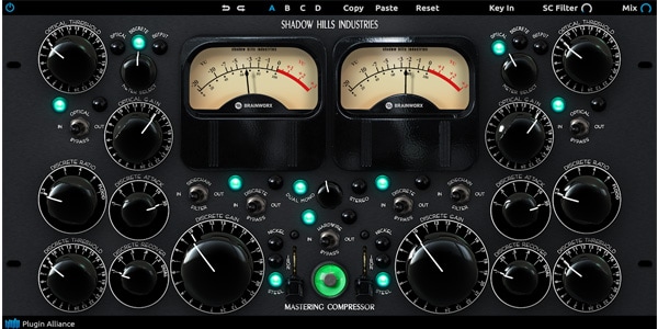 Plugin Alliance/Shadow Hills Mastering Compressor　ダウンロード納品