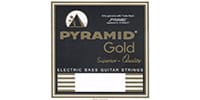 Pyramid Strings / EB GOLD Chrome-Nickel Flatwound Classic