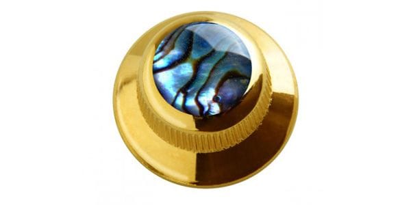 サウンドハウス　QPARTS　キューパーツ　on　Gold　Natural　Knob　Abalone　UFO