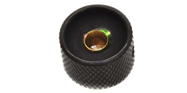 QPARTS ( キューパーツ )  / Purple Abalone on Dome Knob Dark Black画像3