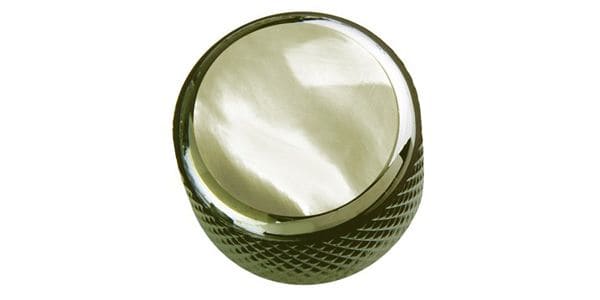 QPARTS / Mother of Pearl on Dome Knob Pearl Black