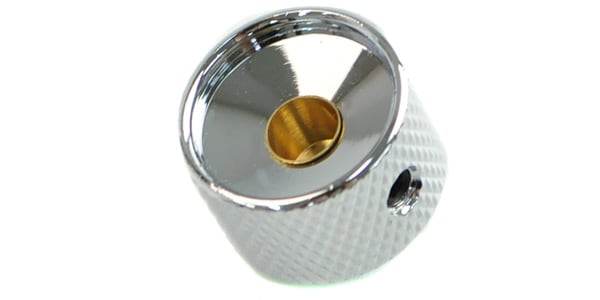 QPARTS / Green Crystal on Dome Knob Chrome画像2