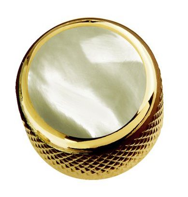 /Mother of Pearl on Dome Knob Gold