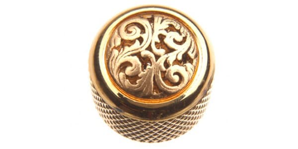 QPARTS / Vine on Dome Knob Gold