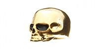 QPARTS Skull I Gold