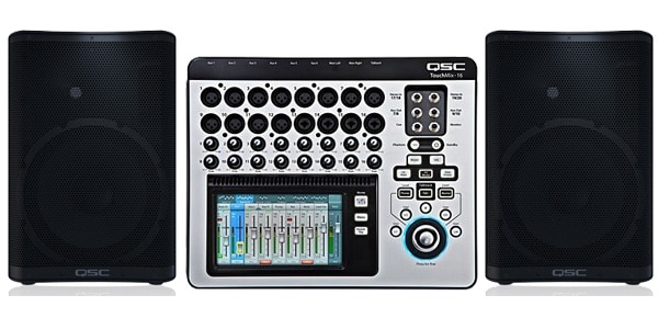 QSC/CP12ペア+TouchMix16　PAシステム