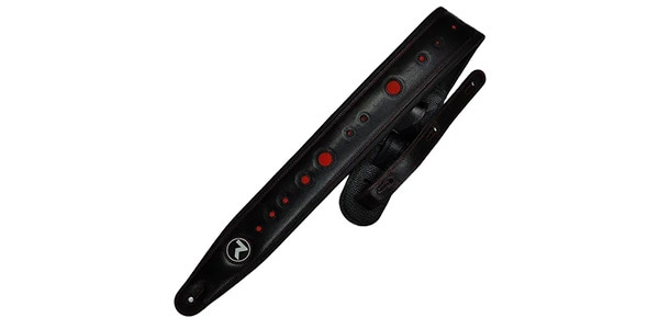 Raven Straps ( レイヴンストラップ )  / Cosmo 3" Black/Red画像2