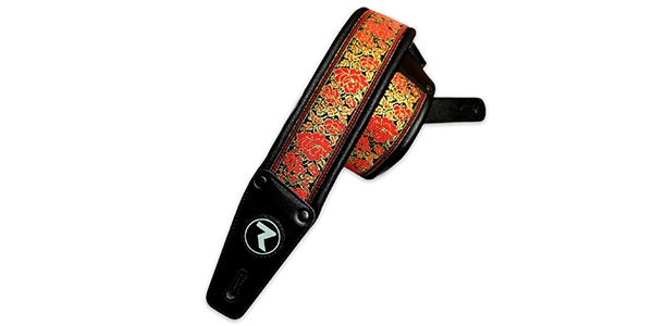 Raven Straps ( レイヴンストラップ )  / RAVEN Voodoo 3" Red Rose/Black