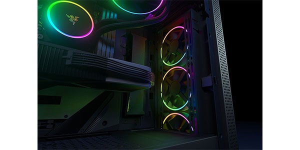 Razer ( レイザー ) Kunai Chroma RGB 120MM LED PWM 3 Fans RC21