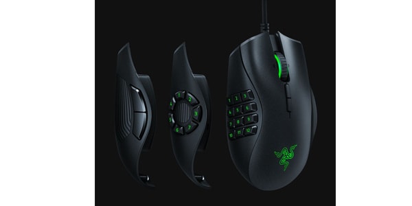 レイザーマウスのタイプRAZER レイザー Naga Trinity RZ01-02410100-R3