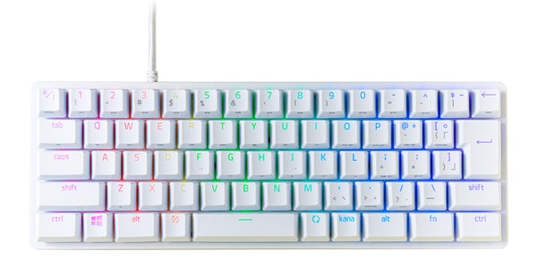 【未使用品】RAZER HUNTSMAN MINI Mercury White