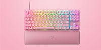 Razer / Huntsman V2 Tenkeyless Quartz Pink　Linear Optical Switch
