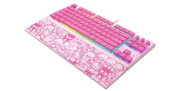 Razer ( レイザー ) Ornata V3 Tenkeyless Hello Kitty and Razer ( レイザー ) Ornata V3 Tenkeyless Hello Kitty and