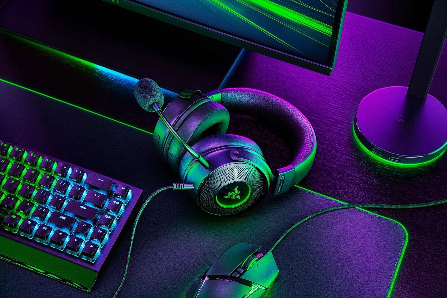 Razer ( レイザー )  / RAZER Kraken V3 HyperSense RZ04-03770100-R3M1画像5