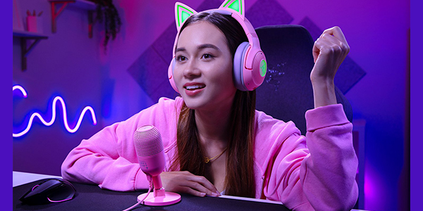 Razer ( レイザー )  / Seiren V3 Mini RZ19-05050200-R3M1 [Quartz]画像4