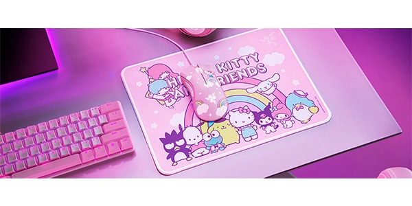 Razer / DeathAdder Essential Goliathus Medium Bundle Hello Kitty