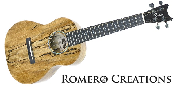 ROMERO CREATIONS / Grand Tenor Spalted Mango Low-G